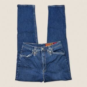 Vintage Western Law Man Lawman Blue Jeans Relaxed Fit 13/14 - Size 31 x 32